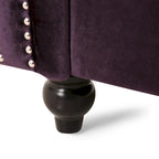 Fauteuil club Chesterfield avec capitonnage