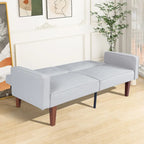 Canapé-lit futon avec mousse à mémoire de forme, causeuse convertible pliable