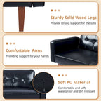Canapé-lit futon avec mousse à mémoire de forme, causeuse convertible pliable