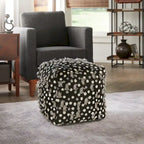 Pouf carré rembourré
