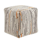 Pouf carré rembourré