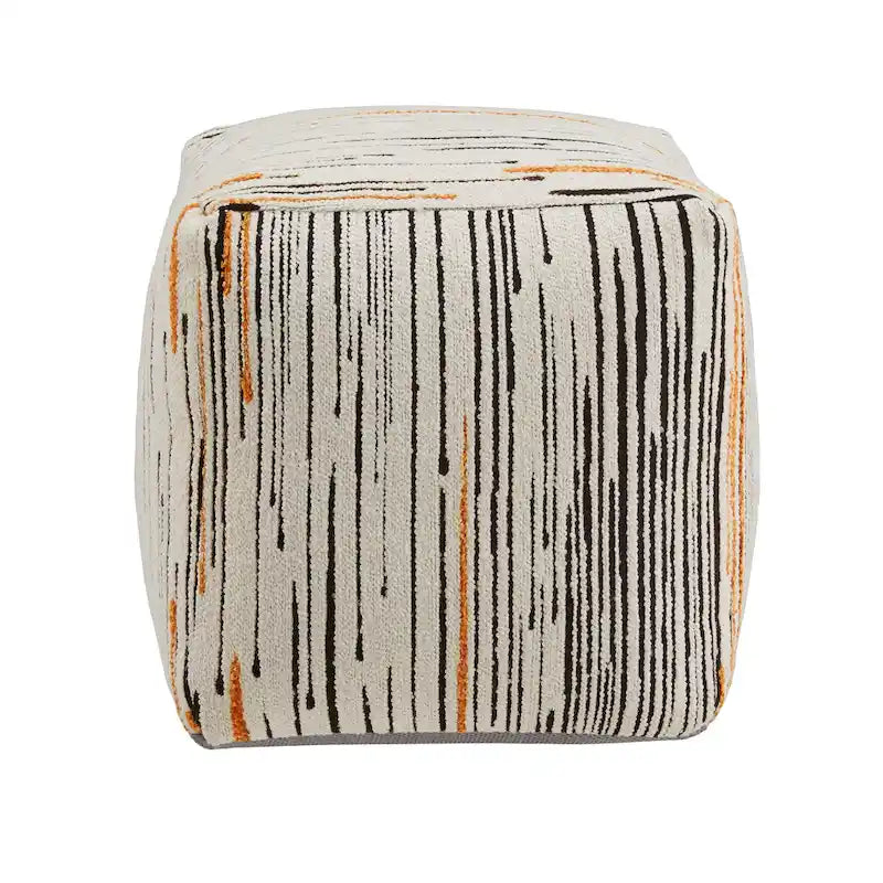 Pouf carré rembourré