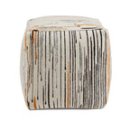 Pouf carré rembourré