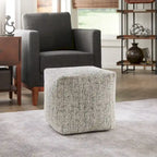 Pouf carré rembourré