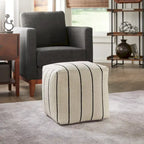 Pouf carré rembourré