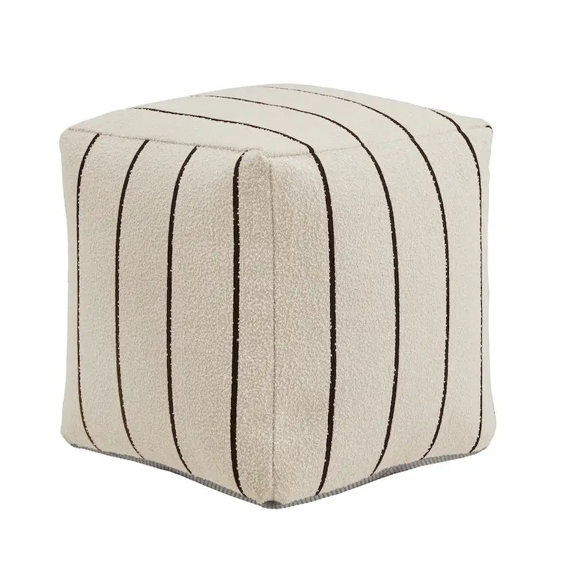 Pouf carré rembourré