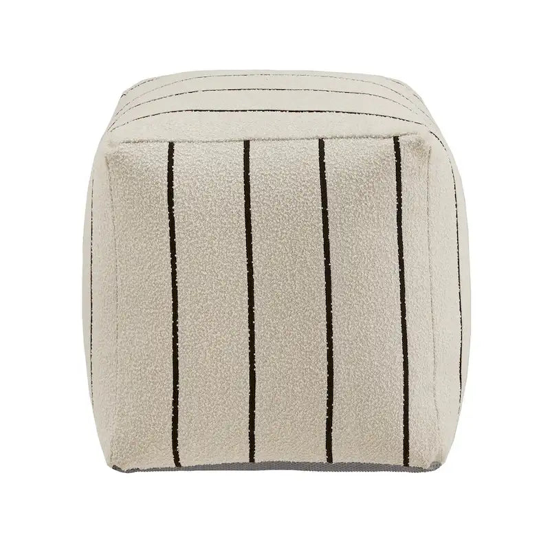 Pouf carré rembourré