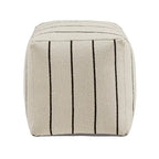 Pouf carré rembourré