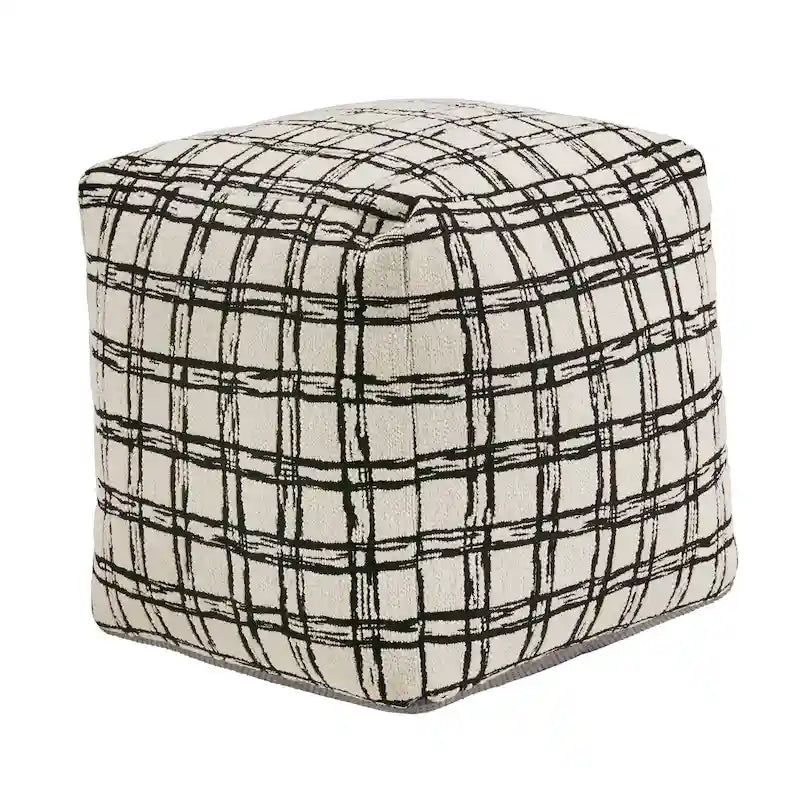 Pouf carré rembourré