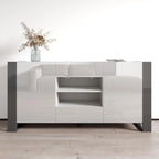 Buffet bahut moderne de 64,5 pouces avec rangement
