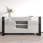 Buffet bahut moderne de 64,5 pouces avec rangement