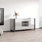 Buffet bahut moderne de 64,5 pouces avec rangement