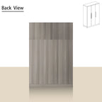 Armoire de rangement à trois portes, 70 H x 47,2 L, en blanc