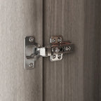 Armoire de rangement à trois portes, 70 H x 47,2 L, en blanc