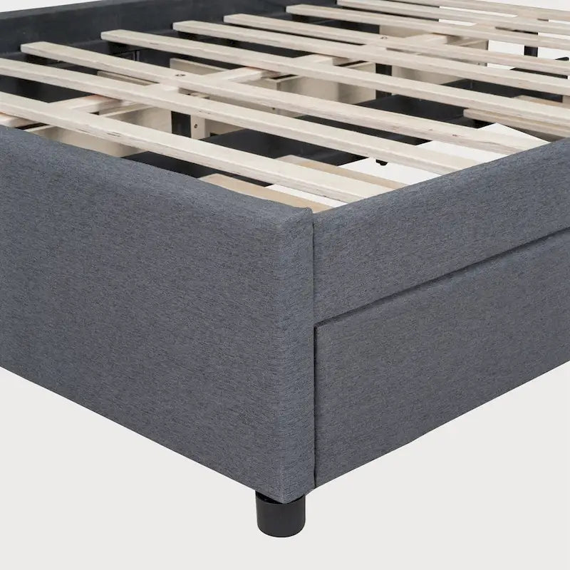 Lit Queen Size avec lit gigogne Twin XL