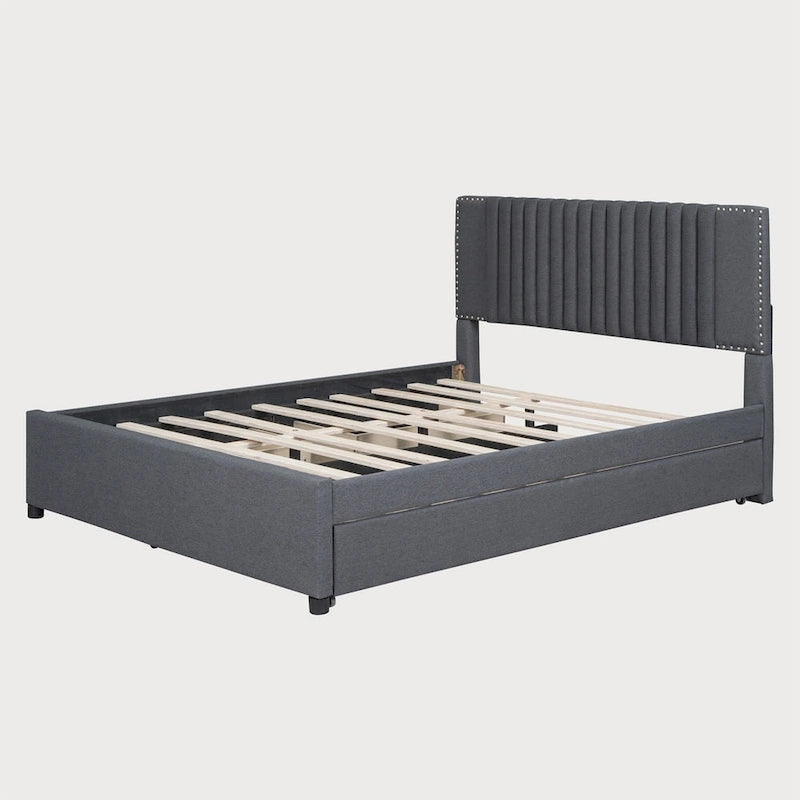 Lit Queen Size avec lit gigogne Twin XL