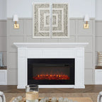 Alcott 75 Landscape Electric Fireplace by Real Flame