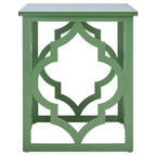 Table d'appoint feuille d'argent - 19 L x 19 P x 23 H