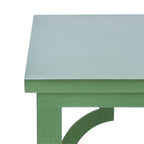 Table d'appoint feuille d'argent - 19 L x 19 P x 23 H