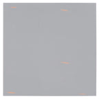 Table d'appoint feuille d'argent - 19 L x 19 P x 23 H