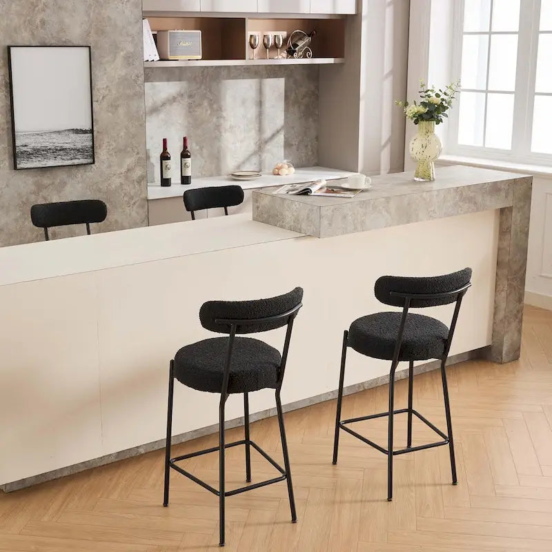 Tabourets de comptoir modernes de 27 po