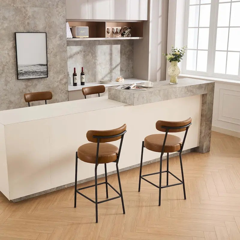Tabourets de comptoir modernes de 27 po