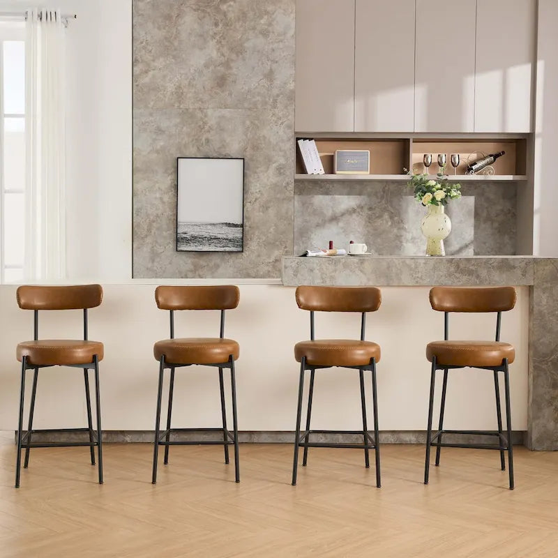 Tabourets de comptoir modernes de 27 po