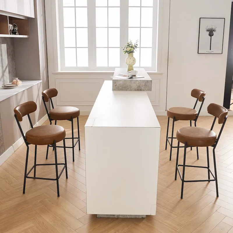Tabourets de comptoir modernes de 27 po