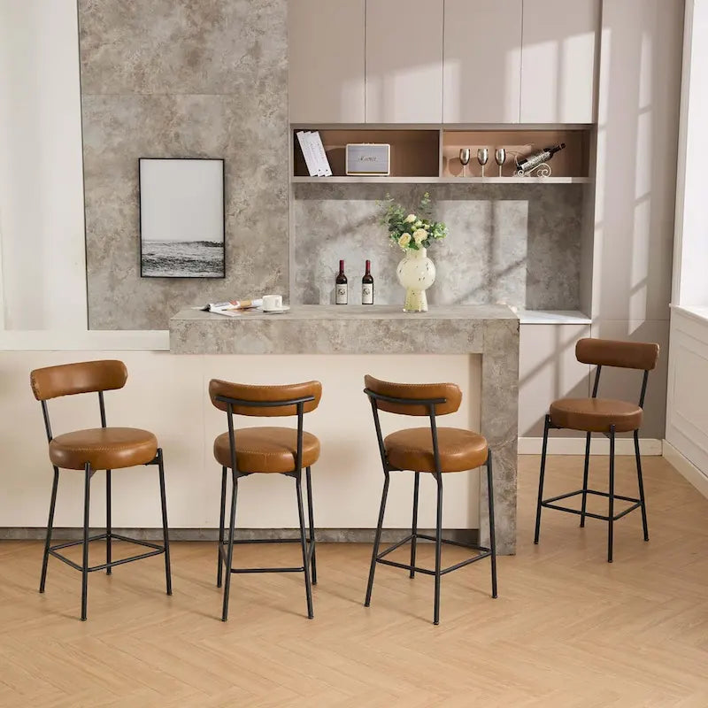 Tabourets de comptoir modernes de 27 po