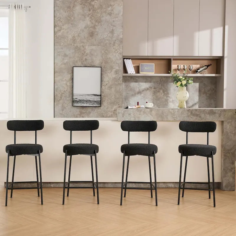 Tabourets de comptoir modernes de 27 po