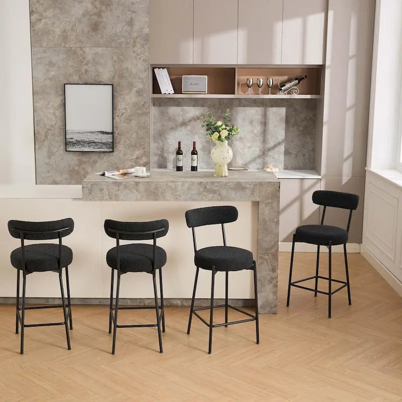 Tabourets de comptoir modernes de 27 po