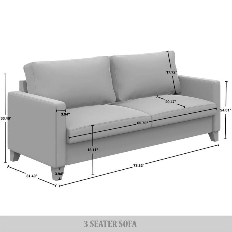 Canapé et fauteuil de salon rembourrés en velours côtelé, style moderne du milieu du siècle
