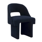 Fauteuil d'appoint rembourré élégant et moderne en tissu bouclette, avec cadre en bois MDF, pour bureau, salon et chambre