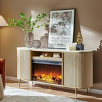 70 Modern Luxury Fireplace TV Stand, Entertainment Center, TV Console