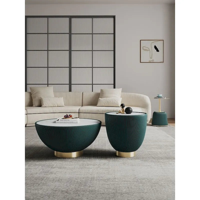 Table de salle à manger capitonnée moderne avec chaises