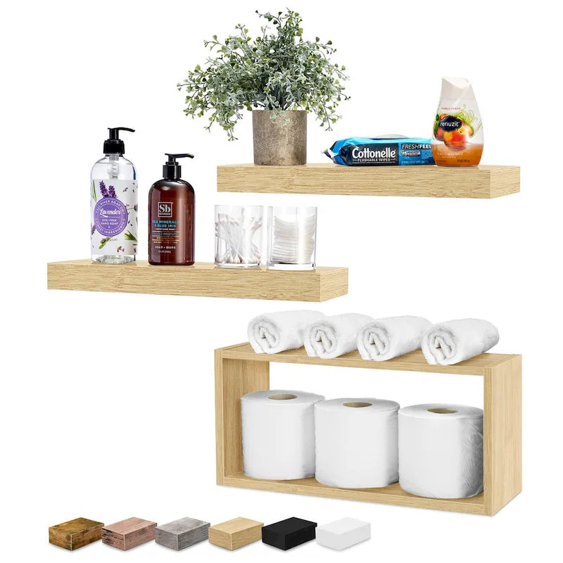 Étagères murales flottantes - 16L X 5,5W X 7,75H