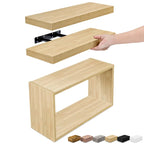 Étagères murales flottantes - 16L X 5,5W X 7,75H